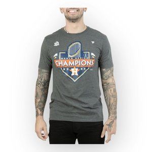 Fanatics Houston Astros World Series Champions Locker Room Tee - Grey Size XL